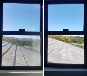 Nettoyage vitres — Véranda
